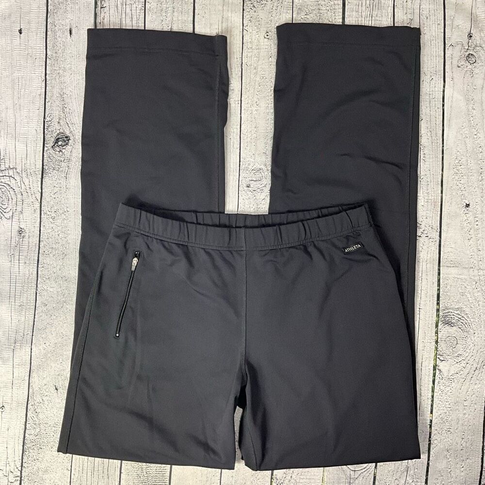 ATHLETA Black Straight Leg Pants